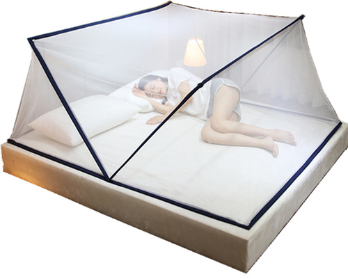 The same foldable mosquito net is convenient for storage, suitable for adult and baby beds of 1.2 meters, 1.5 meters, and 1.8 meters.