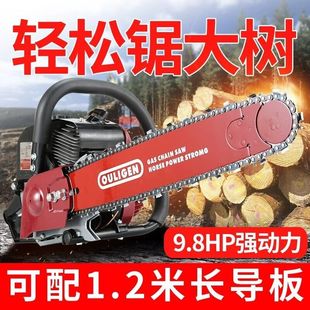 Gasoline Saw for Logging, Gasoline Chainsaw, Multifunctional Household Tree Cutter, Carving and Large Tree Cutting Saw for Firewood