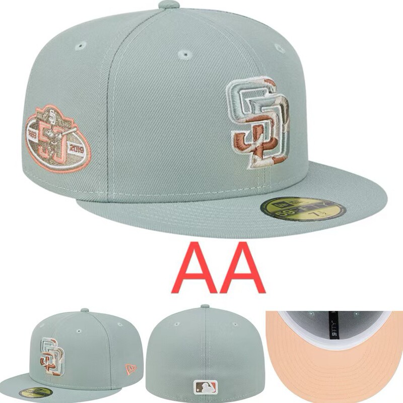 2025 新ホット販売クロスボーダー外国貿易 MLB 野球帽 AA パターンファッションサイズ帽子高品質フラットつば帽子|undefined