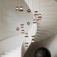 新特丽定制吊灯酒店别墅灯北欧餐桌饭厅灯现代吧灯台灯具客厅主灯