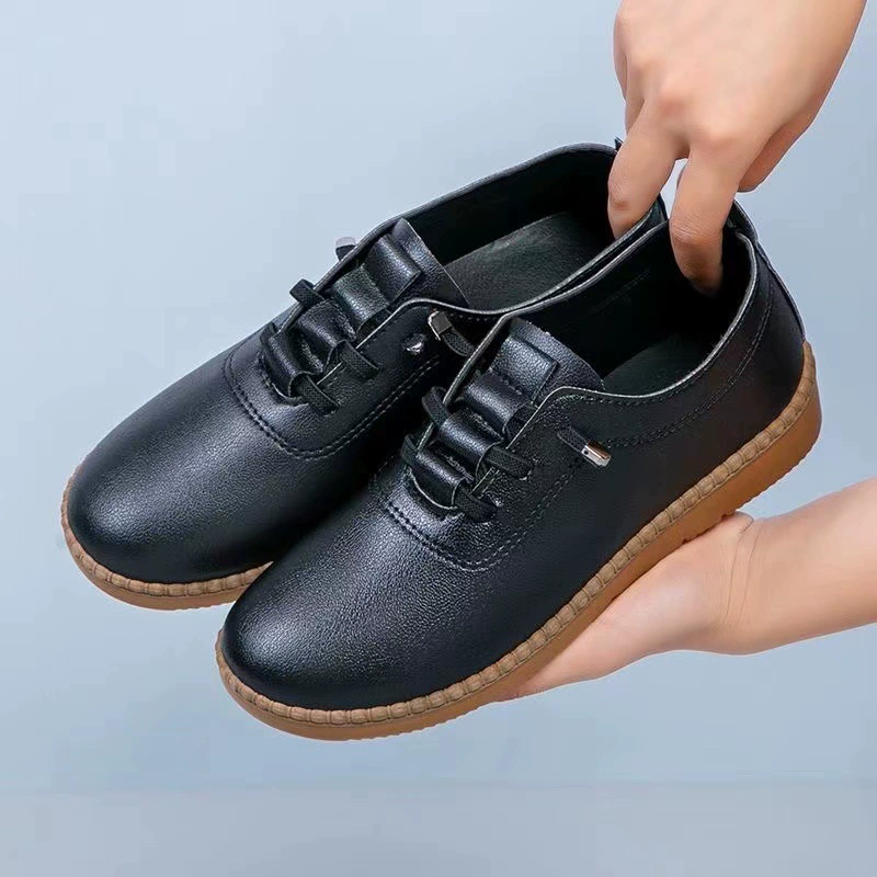 Fashionable sports shoes, casual footwear for mother, soft sole