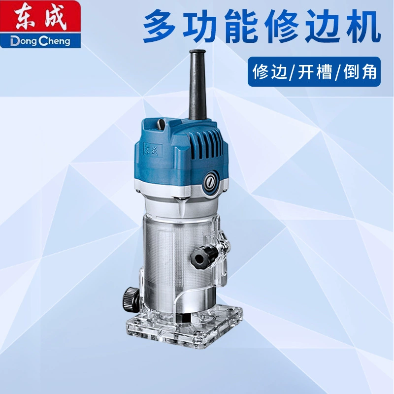 Электрический обрезной станок Dongcheng M1P-FF04-6 Шлицевой станок для алюминиевых пластиковых пластин Деревообрабатывающие инструменты для обрезки и снятия фаски Электрические инструменты