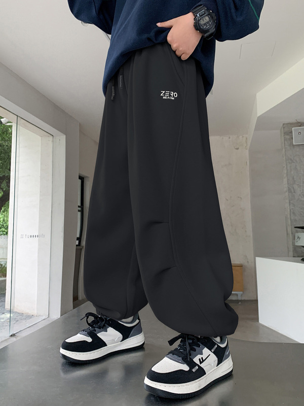 男童裤子春秋青少年2025新款儿童秋装运动裤中大童男孩秋季休闲裤|undefined