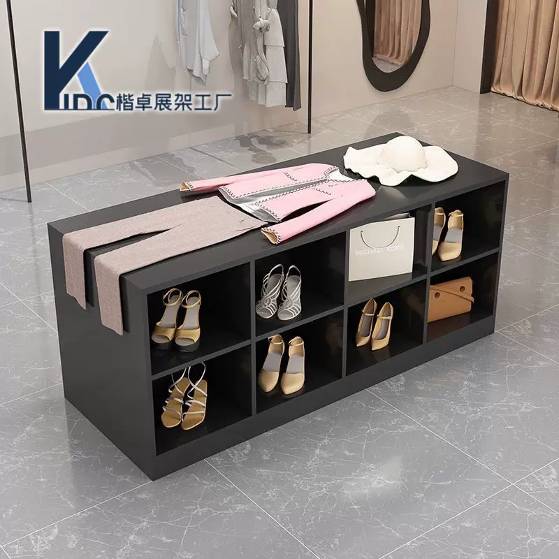 服装店鞋子收银台鞋子包包直播陈列柜展示架置物架直播间置物架