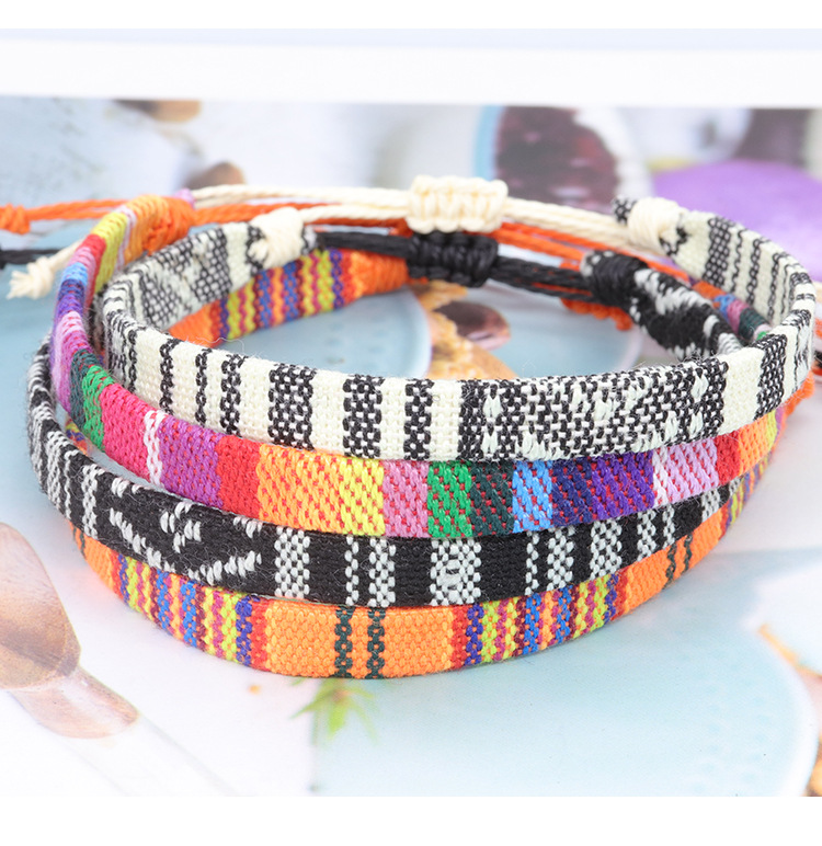 Simple Style Color Block Cloth Knitting Unisex Anklet 1 Piece display picture 3