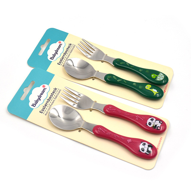 Creative cartoon children's tableware stainless steel for feeding