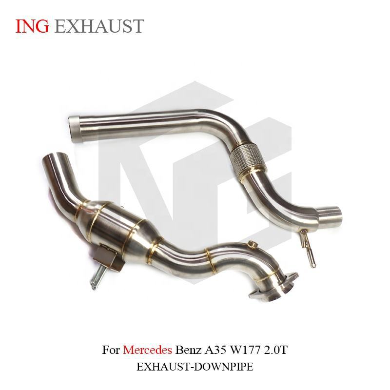 Suitable for Mercedes-Benz A35 W177 2.0T stainless steel exhaust system downpipe
