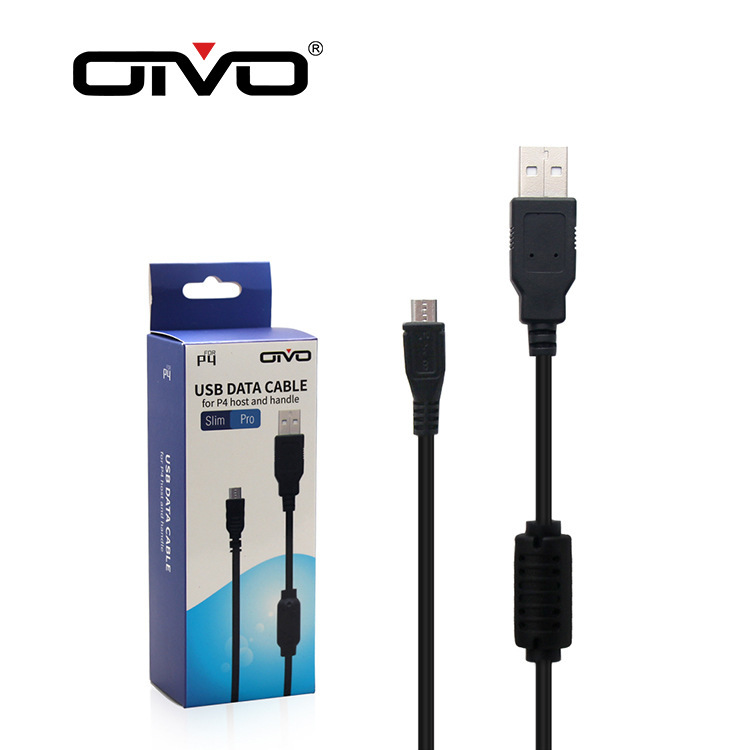 PS4 SLIM handle data charging cable PS4/ Slim/Pro gamepad USB data cable 2M long