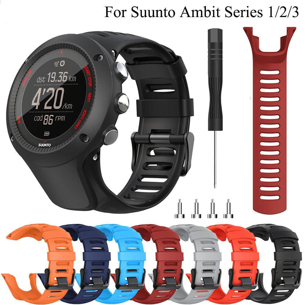 Applicable to Songtuo Takano Ambit1/Ambit2/ Ambit3 Universal TPU Outdoor Functional Silicone Strap