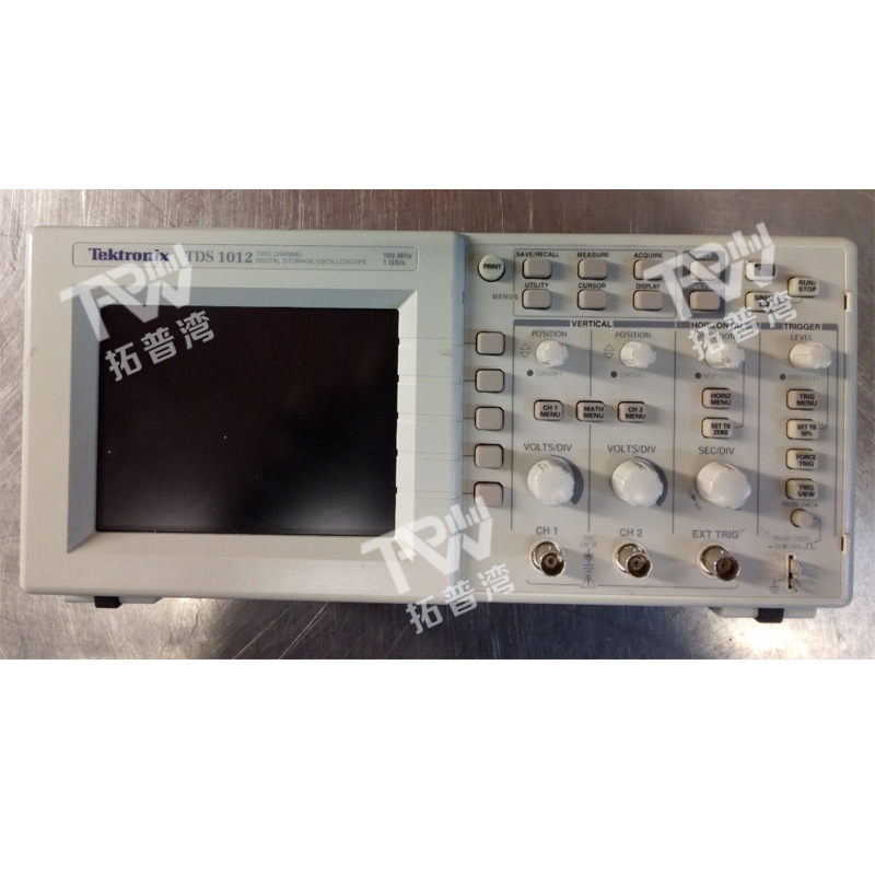 TEKTRONIX 泰克 100MHZ 双通道 TDS1012 数字存储示波器