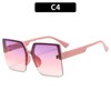 Sunglasses, brand advanced glasses solar-powered, 2023 collection, fitted, internet celebrity, high-quality style