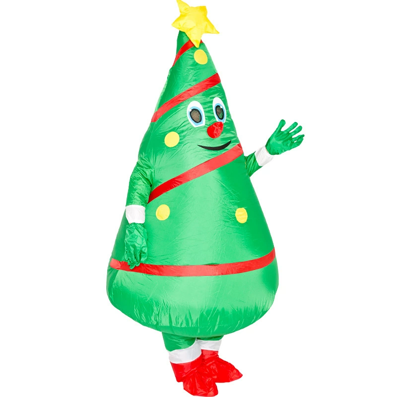 Christmas funny cartoon doll, inflatable props for adults