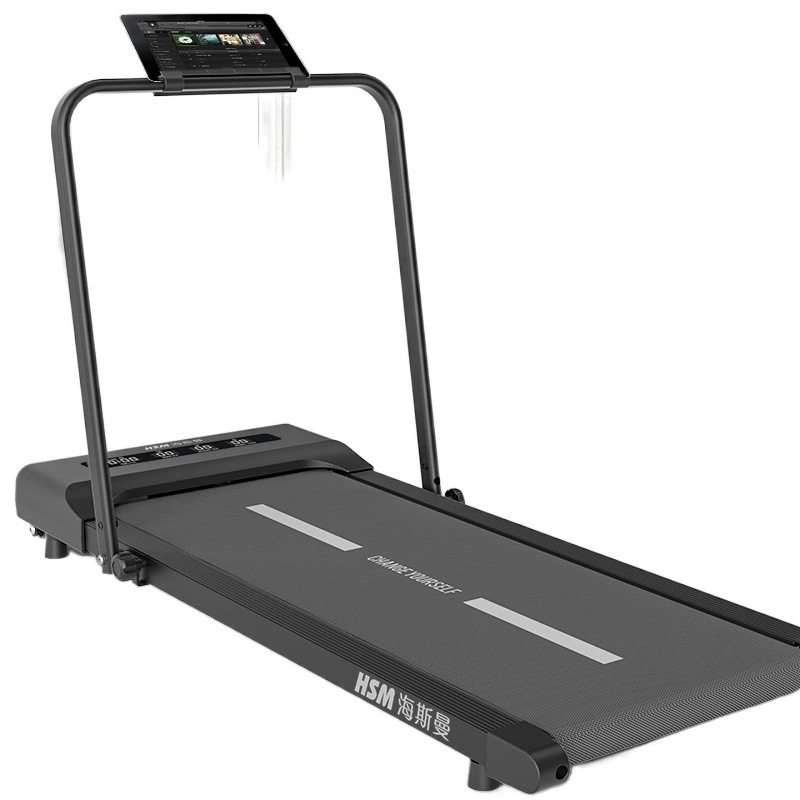 Folding Treadmill Heisman (HSM) Compact Flat Electric Walking Machine, Portable, 10-level APP Control