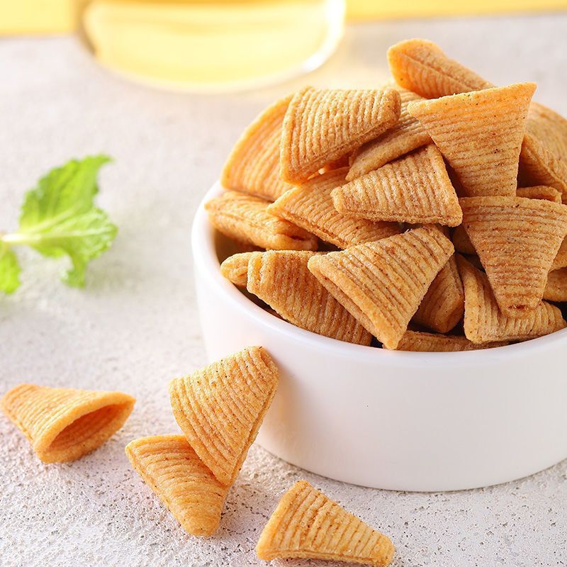 【整箱100袋】尖角脆妙脆角锅巴休闲零食虎牙脆膨化食品大礼包10|undefined
