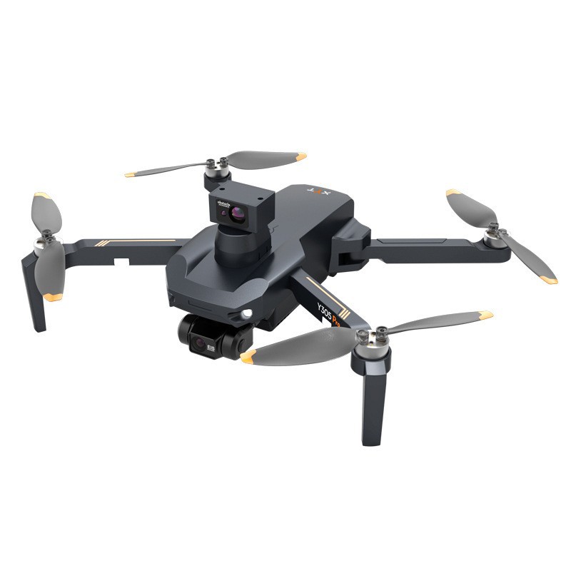 Transfronterizos adultos super claro avión aéreo no tripulado de evasión de obstáculos GPS inteligente de retorno de tres ejes aeronave mecánica de nube