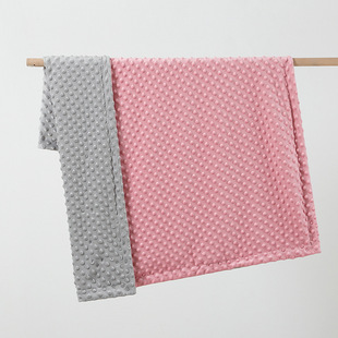 Double-layer Bean Blanket Baby Blanket Bean Blanket Newborn Baby Nap Blanket Air-conditioning Blanket Summer Cool Quilt