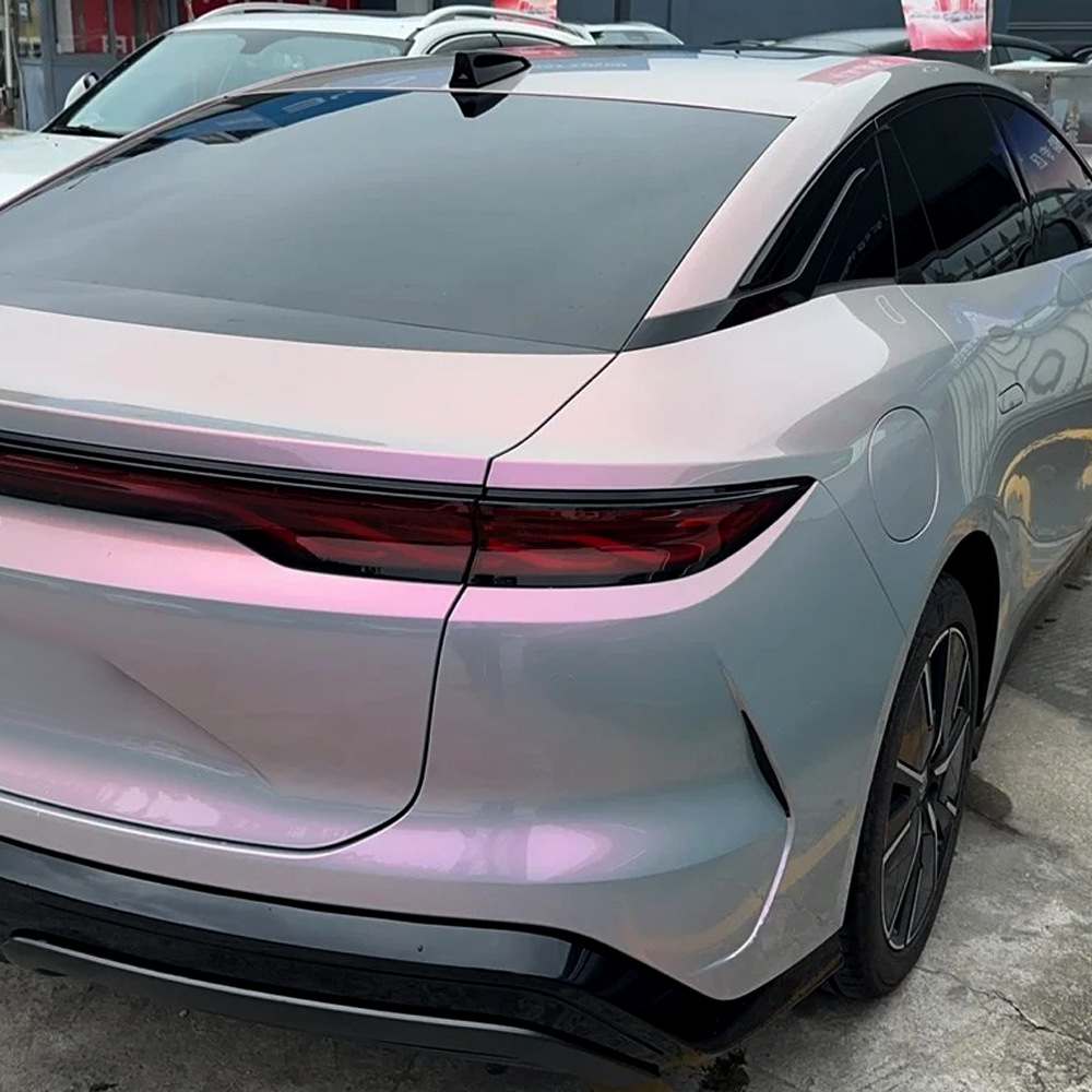 Cross-Border New Product Pet Fantasy Volcanic Ash Color-Changing Film Gray Red Car Wrap Film for Cars, Motorcycles, and Electric Vehicles