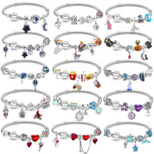 潘家多拉新款水晶手链女士韩版简约气质时尚百搭饰品儿童女士礼物