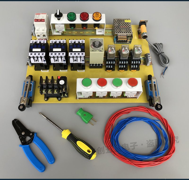 제로 기본 학습 소개 전기 기술자 교육 장비 키트 보드 유지 보수 전기 기술자 교육 배포 상자 구성 요소 세트