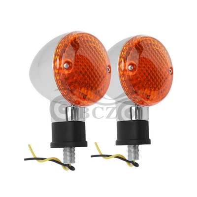Motorcycle accessories suitable for Yamaha XV950 modified multi-color turn signal turn signal lamp pair (Motosiklet ləvazimatları və aksesuarları) - electric-yellow