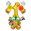 Set, digital balloon, layout, decorations, suitable for import, new collection