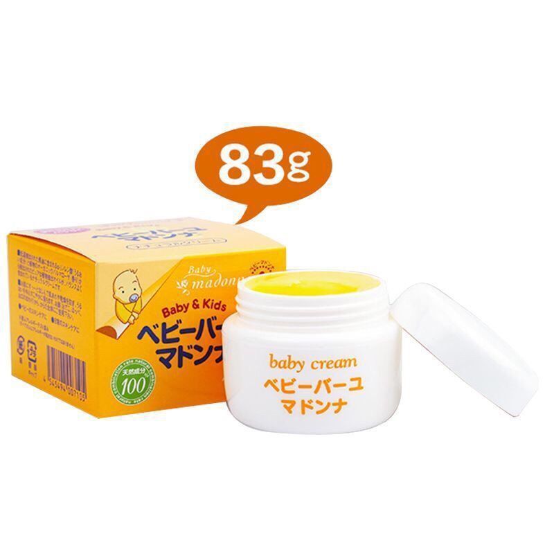 日本マドンナ 赤ちゃんのおならを防ぐ天然馬油クリーム ベビーヒップクリーム 83g 助産師推奨|undefined