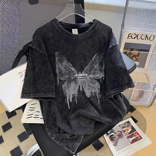 �W��hiphop�������f����t��Ů��a����oversizeˮϴ��ӡ�����·�