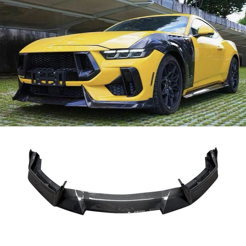 High-quality carbon fiber front lip suitable for Ford Bronco Dark Horse S650 2024+ front bumper