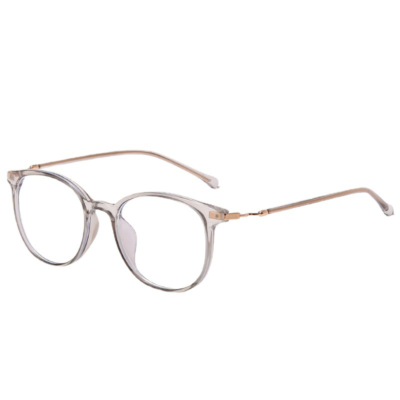 新款文艺椭圆防蓝光眼镜女学生素颜平光镜234网红时尚街拍眼镜架