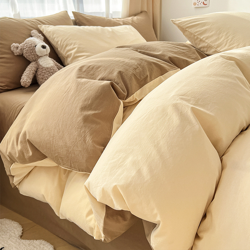 純綿布団カバー単品純綿布団カバーシーツベッドカバー単独布団シングル学生寮シングル150x200x230