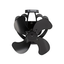 热动力炉灶4叶风扇磁吸烟管热能风扇非电动节能环保静音stove fan
