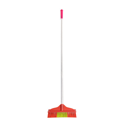 Bathroom Cleanly Brushed Wooden Handle Broom Floor Plastic Broom Thick Hard Bristle Toilet Brush Floor Scrubber