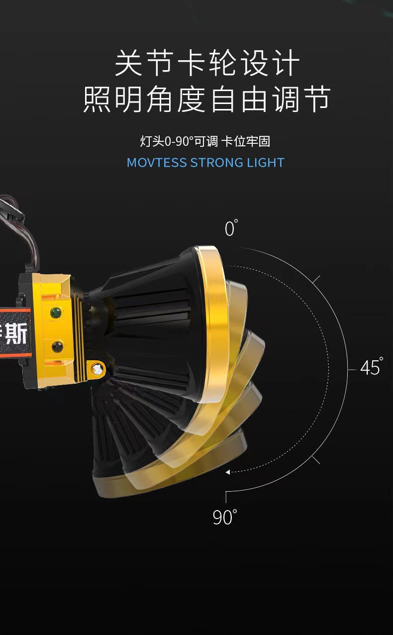 野外家用超亮远射手电筒