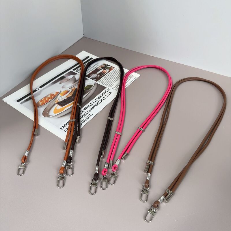 Creative New Adjustable Pu Rope Crossbody Chain Fashion Versatile Phone Case Keychain Pendant Phone Neck Lanyard Creative New Adjustable Pu Rope Crossbody Chain Fashion Versatile Phone Case Keychain Pendant Phone Neck Lanyard