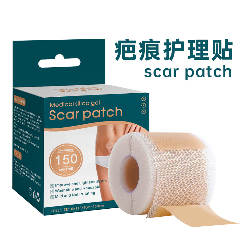 Scarpatch Scar Patch 3m Silicone Gel Scar Patch for Burns and Scalds Manufacturer Medical Silicone Cross-Border Tk Dropshipping
