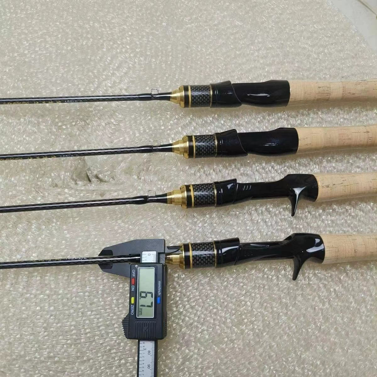 МанUFACTYR Customized imitation wood fishing rod handle?