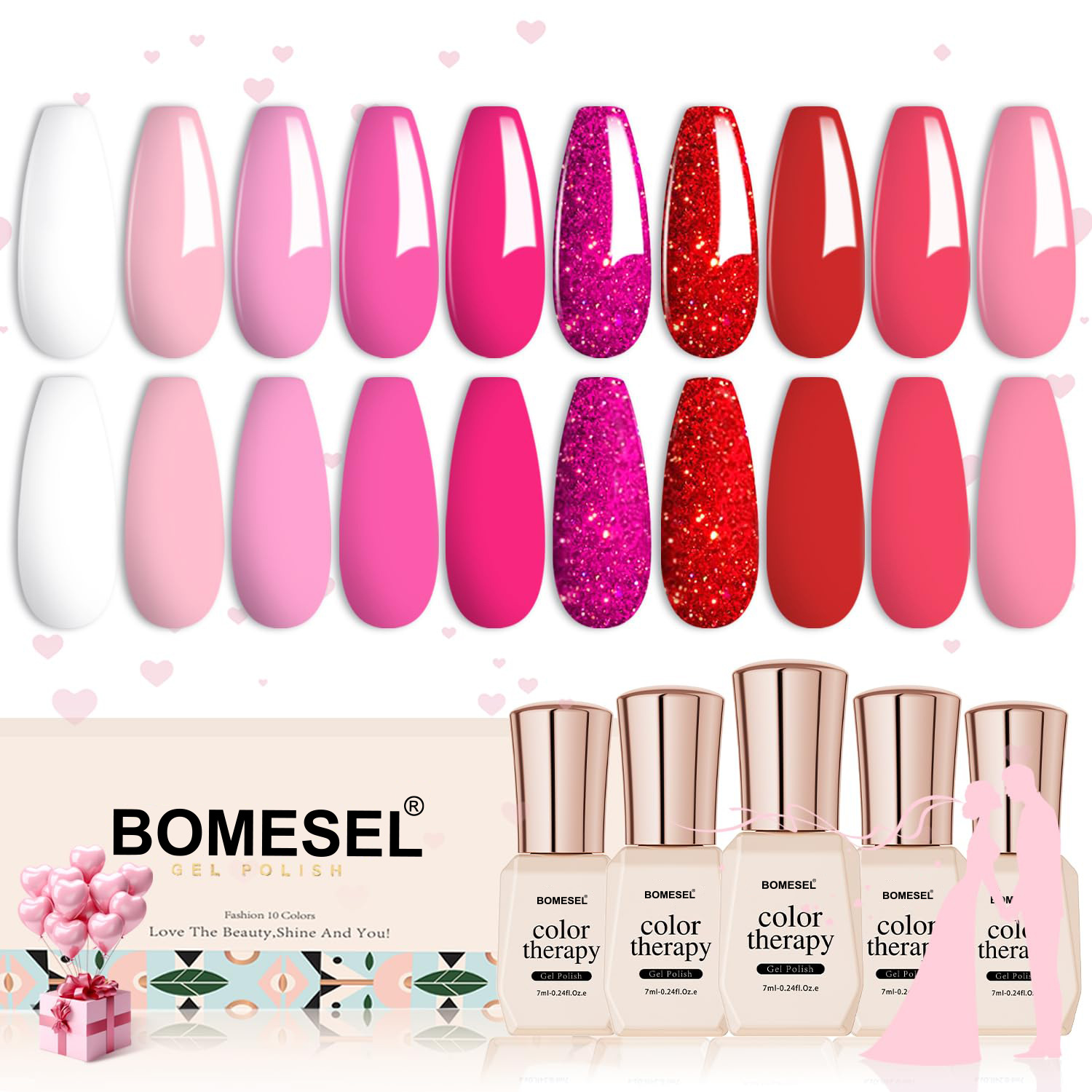 Moda esmalte de uñas conjunto conjunto de pulido UVLED esmalte de uñas salón de uñas DIY marca de explosión transfronteriza