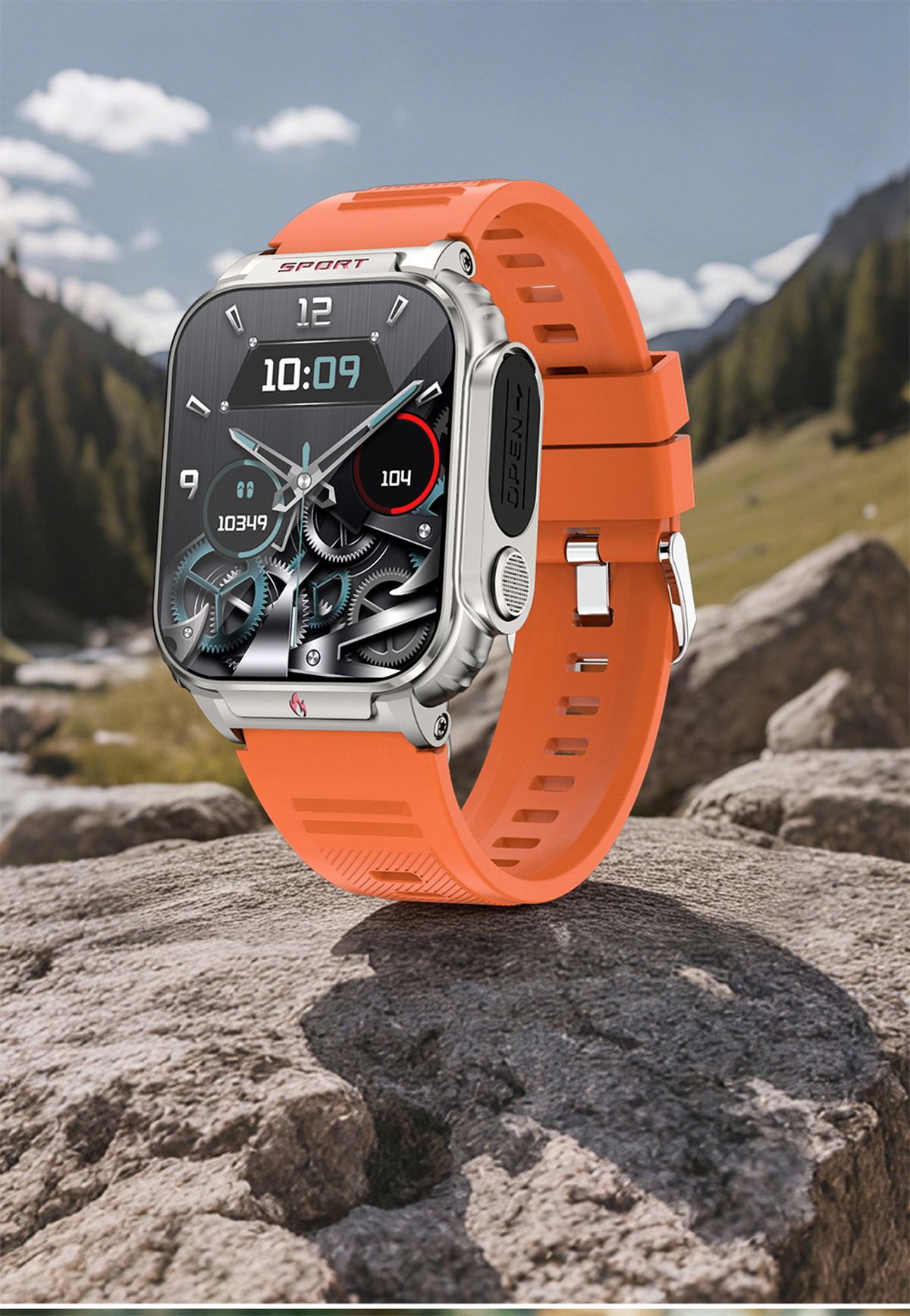 P60 Smartwatch Mit Bluetooth-telefonie Und Gesundheitsmonitor_voghion.com