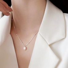 萱洛轻奢小众设计感珍珠锁骨链2025年新款气质高级感简约百搭项链