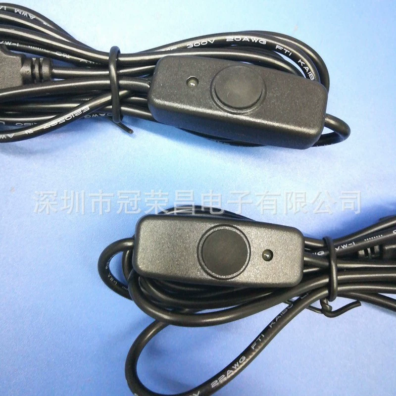 Новый USB выключатель с индикатором, медный кабель 2A&3A зарядки, Micro USB питание для Raspberry Pi