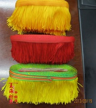 服装辅料 拉丁舞流苏 锦旗花边涤纶单线排须6cm 三件包邮