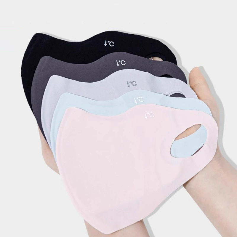 Летний угол защиты глаз анти-ультрафиолетовый лед шелковая маска дышащая гиалуроновая кислота 3D трехмерная солнцезащитная маска маска