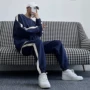 一套宽松情侣款春秋季卫裤
