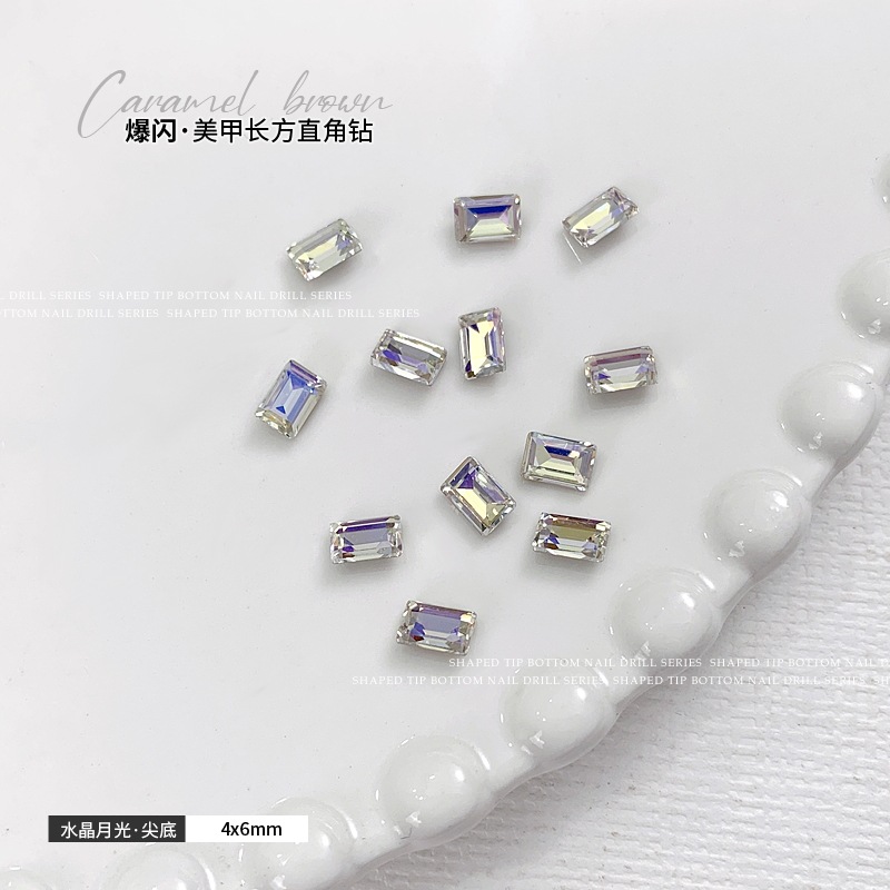 水晶月光4x6mm 單顆