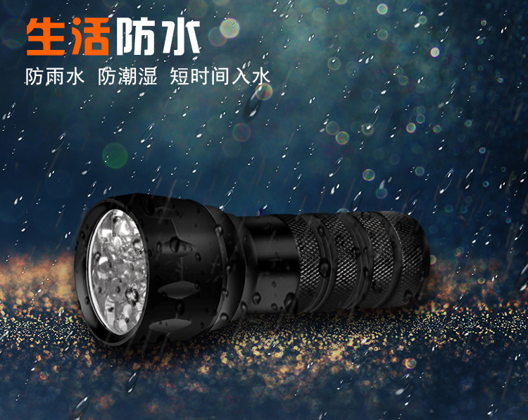 Uv Glue Curing Lamp 395 Purple Light Quick-Drying Ultraviolet Lamp 21Led Shadowless Glue Bonding Purple Light Flashlight