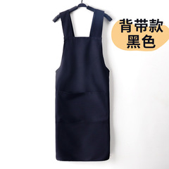 Make suspender apron, cardan emperor fabric anti-fouling disposable advertising custom printed logo, printable shoulder apron