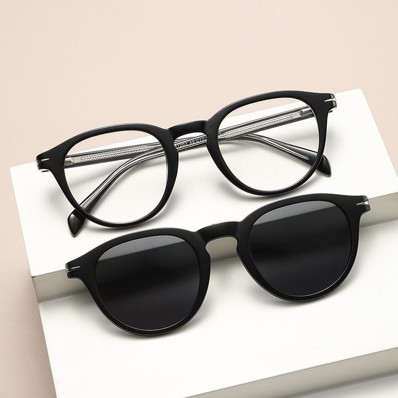 Polarized sunglasses set men's and women's Ferrule Holder magnetic suction glasses fashionable high-grade sunglasses with storage bag suit Polarized sunglasses set men's and women's Ferrule Holder magnetic suction glasses fashionable high-grade sunglasses with storage bag suit