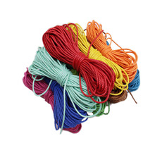 彩色打蜡光滑棉绳子打包装编织绳子 材料 diy 手工幼儿园美术创作