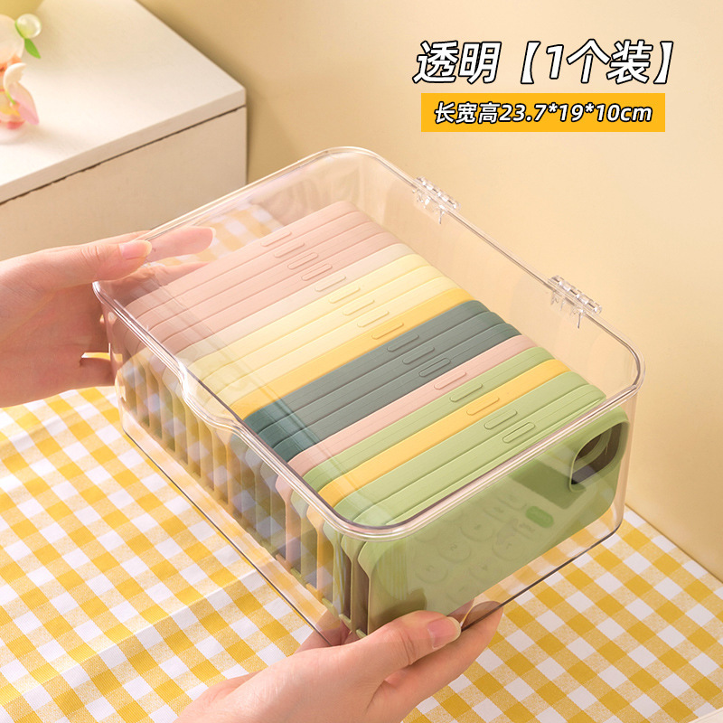 携帯電話ケース収納ボックス防塵デスクトップ引き出し収納携帯電話雑貨整理寮アーティファクト透明収納ボックス|undefined