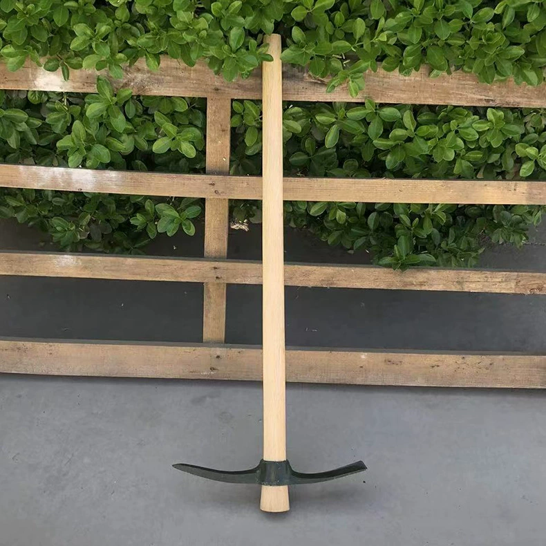 Маленькая кирка 90 см ольха длинная ручка из марганцевой стали